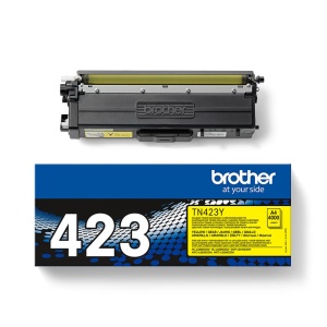Cartus toner original Brother TN-423Y, jumbo, galben, 4000 pagini - Img 3