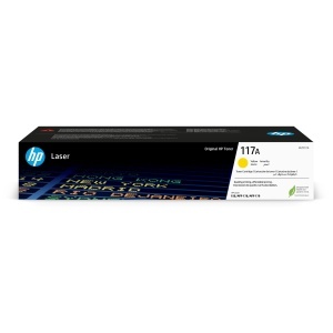 Cartus Toner Original HP 117A (W2072A), Galben, pentru HP Laser 150MFP 178179