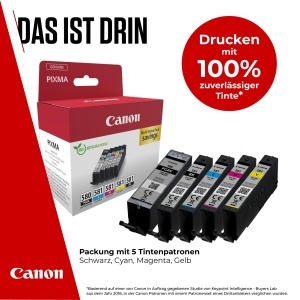 Cartuse de cerneala Canon PGI-580 CLI-581, 5 culori, reciclabil - Img 2