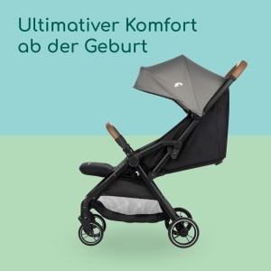 Carucior Bebeconfort Sunlite, 0-4 ani, 22 kg, Compact, Gri Tinted - Img 3