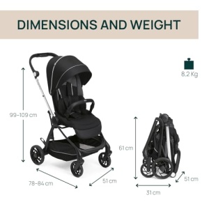 Carucior Chicco One4Ever Lounge Pliabil Modular Spatar Reglabil Material Bambus Max 22 kg - Img 2