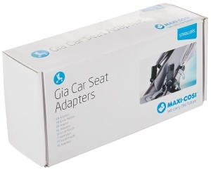Carucior compact Maxi-Cosi Gia, negru, cu adaptoare pentru scaune auto - Img 3