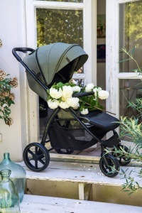 Carucior copii MoMi MIYA, 5 puncte de siguranta, 22 kg, cu accesorii - Img 8
