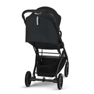 Carucior Cybex Gold Beezy cu ham cu o singura tragere, De la nastere pana la aproximativ 4 ani (max. 22 kg), Compact si ergonomic, Negru magic (Negru cu cadru negru) - Img 5