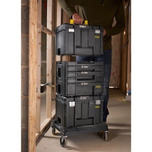 Carucior de transport STANLEY FatMax Pro-Stack, 100 kg, roti pivotante 360 - Img 7