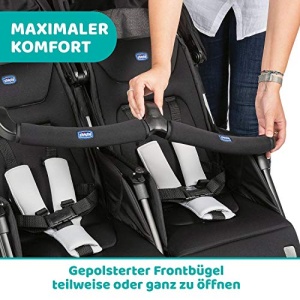 Carucior gemeni Chicco OHlala Twin ultra-usor pliabil protectie UV UPF 50 - Img 12
