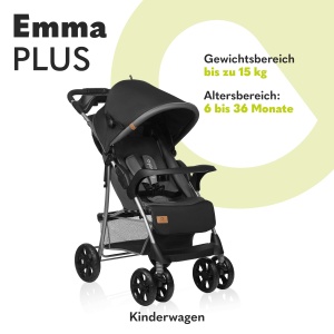 Carucior LIONELO Emma Plus pentru copii pana la 15 kg, cu sistem de inclinare si accesoriu - Img 2