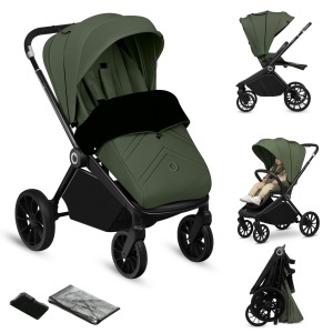 Carucior Lionelo Mika Plus pentru copii 6-48 luni, capacitate 22 kg, pliabil