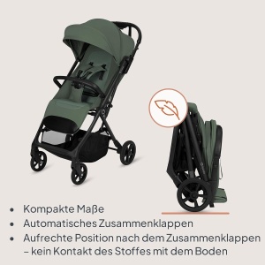 Carucior Lionelo Tansi, compact, pliabil, pana la 22 kg - Img 4
