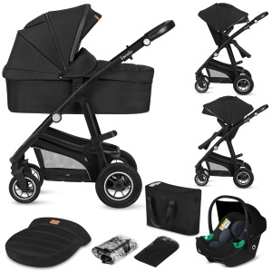 Carucior multifunctional Lionelo Bianka 3 in 1 pana la 22 kg sistem pliabil roti 360deg cu amortizoare