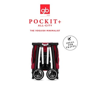 Carucior pentru copii gb Gold Buggy Pockit All-City, 0-22 kg, Velvet Black - Img 14