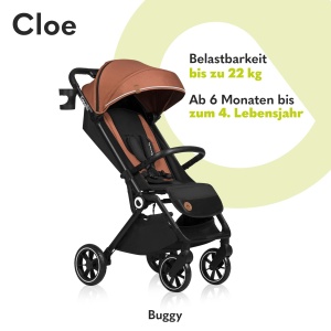 Carucior pentru copii LIONELO Cleo, pliabil, 22 kg, roti mari, 8.2 kg - Img 2