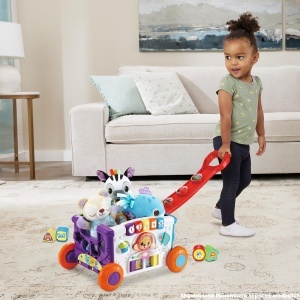 Carucior pentru copii VTech Baby Mein erster Bollerwagen cu muzica - Img 3