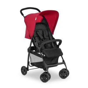Carucior Sport hauck cu greutate de 5,9 kg, pliabil rapid, culoare Rosu
