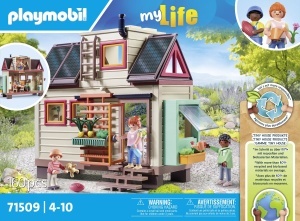 Casa de Joaca PLAYMOBIL myLife 71509, cu Gradina, pentru Copii de la 4 Ani - Img 4