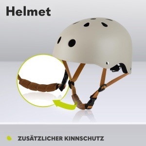 Casca ajustabila pentru copii Lionelo Helmet marime S 50-56 cm cu protectie pentru barbie - Img 5