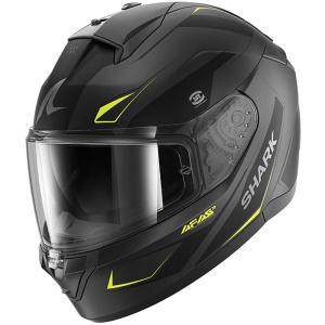 Casca moto SHARK RIDILL 2 MEKARIUM Anthracit Galben, M