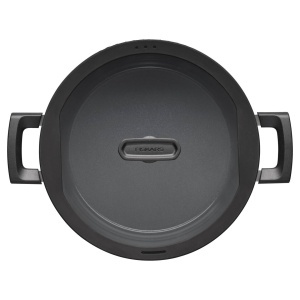 Caserola cu capac Fiskars Hard Face, 5L, Negru, Diametru 26 cm - Img 5