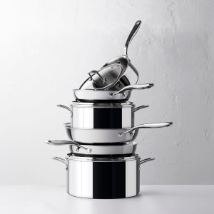 Caserola Lacor TriChef 60874, 5 L, 24 cm, inox 1810, aluminiu - Img 7