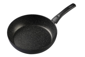 Caserola pentru gatit Ballarini Vipiteno, 28 cm, aluminiu, antiaderenta, negru