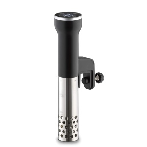 CASO 1310 SV400 Sous Vide Stick, pentru recipiente cu volum de pana la 20 l, 25-90 degC in trepte de 0,5 degC, IPX7, design cu economie de spatiu, otel inoxidabil, negru - Img 10