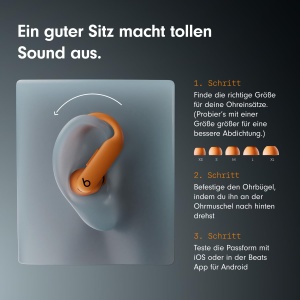 Casti audio Beats Powerbeats Pro 2 cu Bluetooth, Noise Cancelling, IPX4, Hyperviolet - Img 2