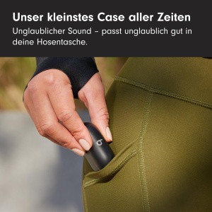 Casti audio Beats Solo Buds, Bluetooth, 18 ore autonomie, Mattschwarz - Img 3