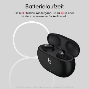 Casti audio Beats Studio Buds, Bluetooth, Noise-Cancelling, Negru - Img 4