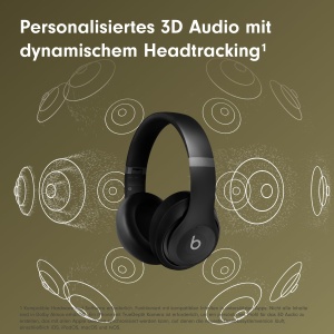 Casti audio Beats Studio Pro, Noise Cancelling, 40 ore autonomie, USB-C, Negru - Img 6