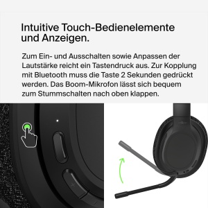 Casti audio Belkin SoundForm Adapt, Bluetooth 5.2, 65 ore autonomie, cu microfon - Img 8