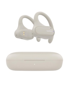 Casti audio Belkin SoundForm ClearFit, Bluetooth, IPX5, culoare sand