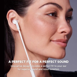Casti audio Belkin SoundForm cu USB-C, 10mm, rezistente la apa, albe - Img 4