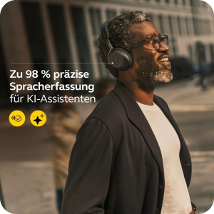 Casti audio Bluetooth Jabra Evolve3 75, anulare zgomot, 22h autonomie, negru - Img 8