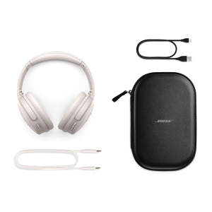 Casti audio Bose QuietComfort, Noise-Cancelling, Bluetooth, 24 ore autonomie, Alb - Img 6