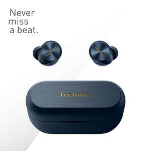 Casti audio in-ear Technics EAH-AZ80E-A, anulare zgomot, Bluetooth, albastru inchis - Img 2