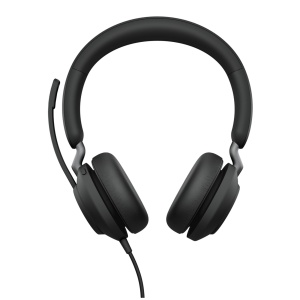 Casti audio Jabra Evolve2 40 SE cu microfon, anulare zgomot, USB-C, negru - Img 4
