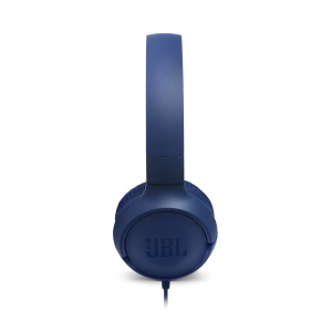 Casti audio JBL Tune500, cablu, sunet de bas pur, culoare albastra - Img 4
