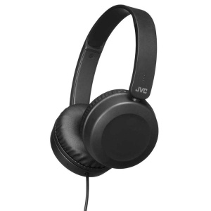 Casti audio JVC HA-S31M-B cu microfon, 30 mm, cablu unidirectional, negru - Img 4