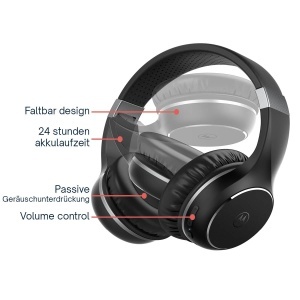 Casti audio Motorola Sound MOTO XT220, Bluetooth, 24 ore autonomie, Negru - Img 3