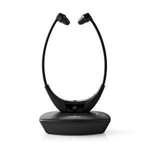 Casti audio Nedis HPRF010BK In-Ear, 35 m raza, 200 mAh, negru