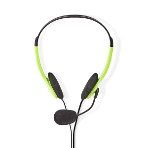 Casti audio NEDIS PC-Headset Stereo cu Microfon Extern 2.00 m Verde