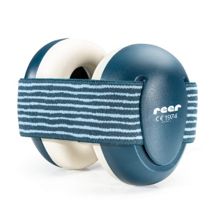 Casti audio pentru bebelusi SilentGuard, protectie fonica, usoare, albastre