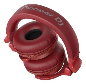 Casti audio Pioneer DJ HDJ-CUE1BT-R, Bluetooth, Rosu - Img 2