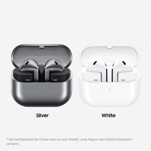 Casti audio Samsung Galaxy Buds3, Bluetooth, Alb, Active Noise Cancelling, 360 Audio - Img 2