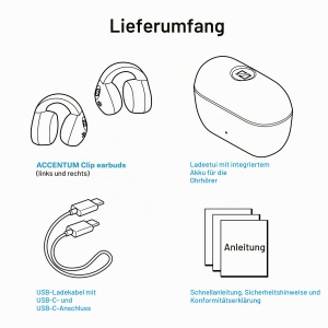 Casti audio Sennheiser ACCENTUM, Open-Ear, 36 ore autonomie, negru - Img 8
