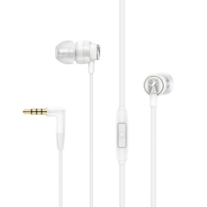 Casti audio Sennheiser CX 300S, Monaurale, Alb, Cablu 1.2 m
