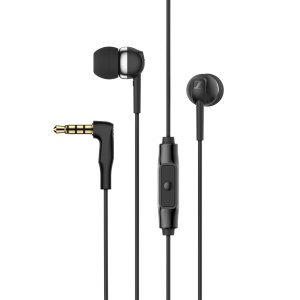 Casti audio Sennheiser CX 80S, negru, cu telecomanda, in-ear