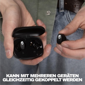 Casti audio Skullcandy Smokin Buds 360, Bluetooth, 20 ore autonomie, rezistente la apa - Img 2