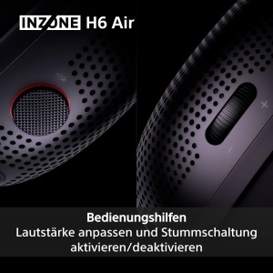 Casti audio Sony INZONE H6 Air, 360 Spatial Sound, design ultrausor, negru - Img 9