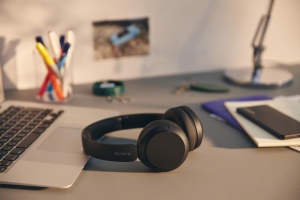 Casti audio Sony WH-CH520, Bluetooth, 50 ore autonomie, negru - Img 2
